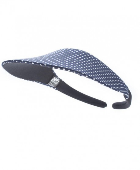 Dot Navy Visor