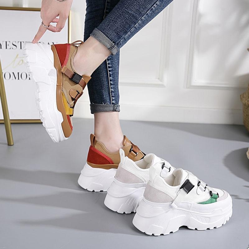 Hot Fashion Women Sports Port Wind Thick Sneakers