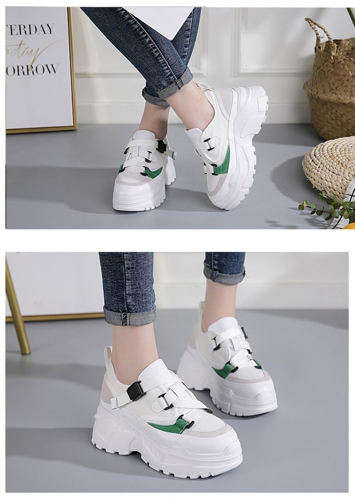 Hot Fashion Women Sports Port Wind Thick Sneakers