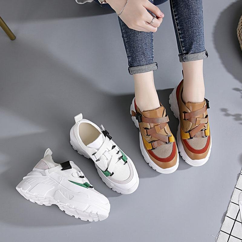 Hot Fashion Women Sports Port Wind Thick Sneakers