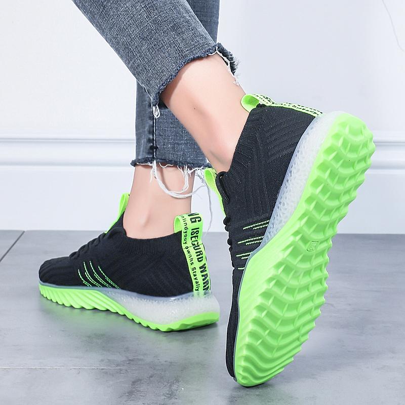 Best Seller Women Fashion Mesh Lace-Up Breathable Light Sneakers