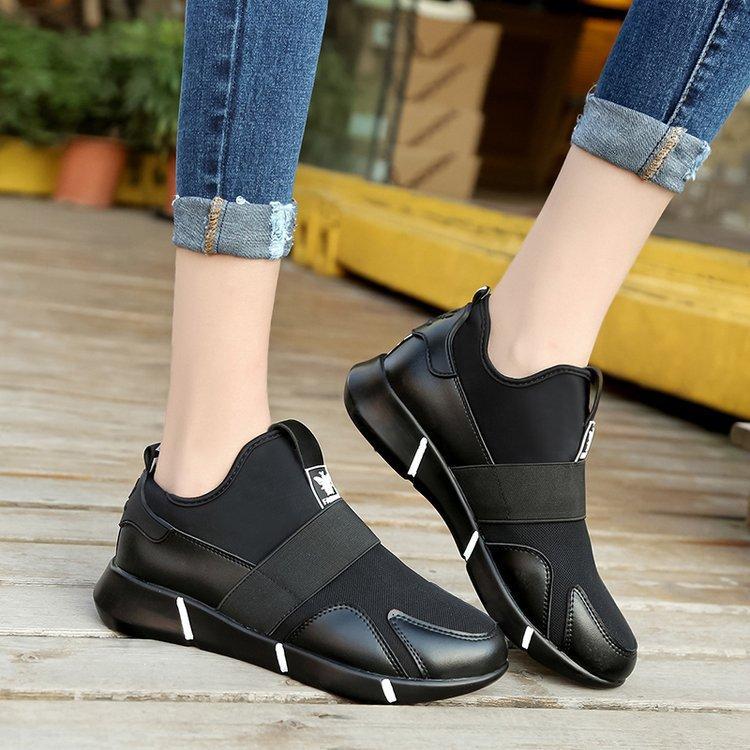 Hot Fashion Women Breathable Walking Mesh Flats Sneakers