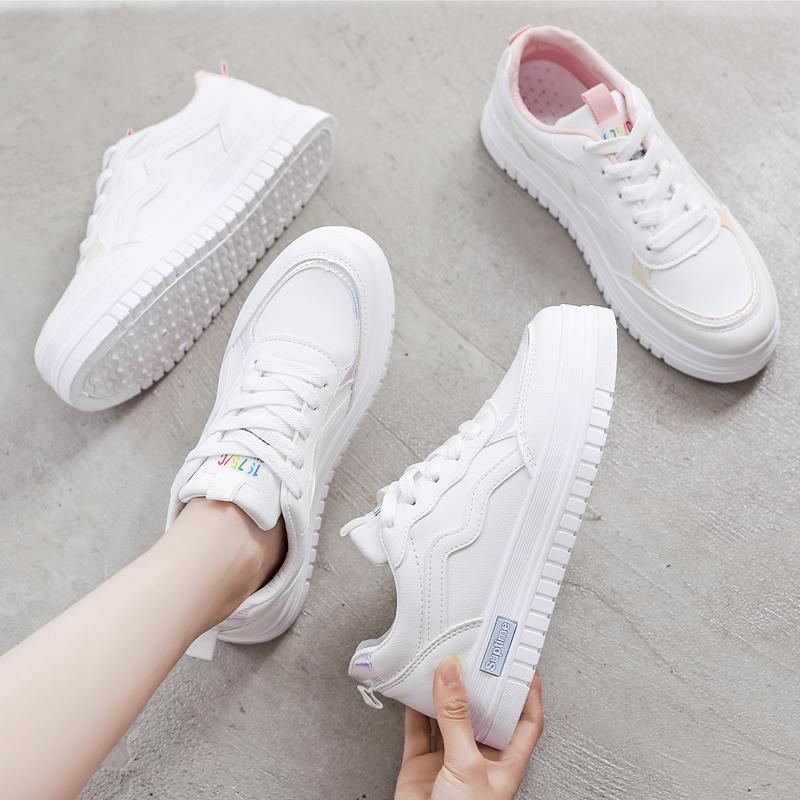 Limited Design Women Fashion Lace-Up Breathable Sneakers