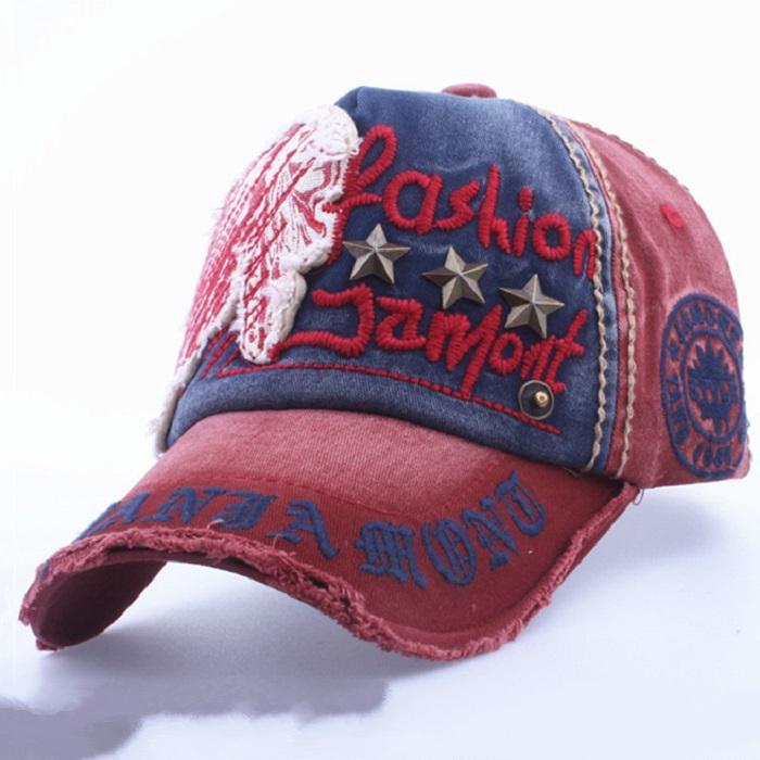 Women's Cotton Baseball Cap With Embroidery