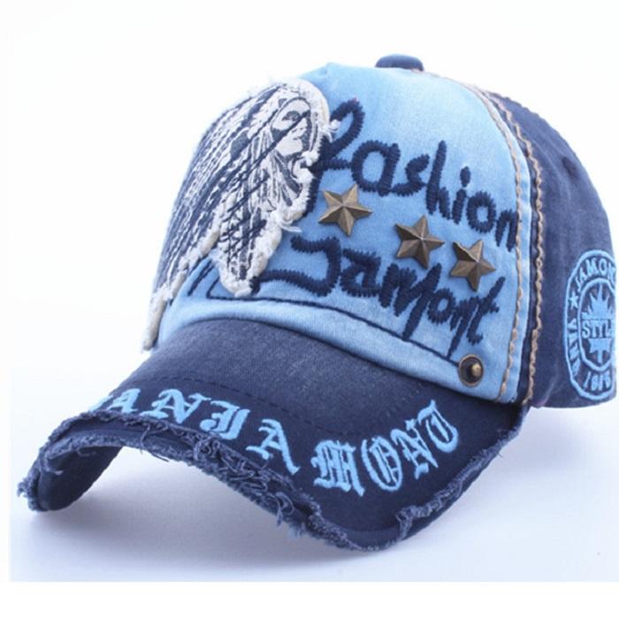 Women's Cotton Baseball Cap With Embroidery