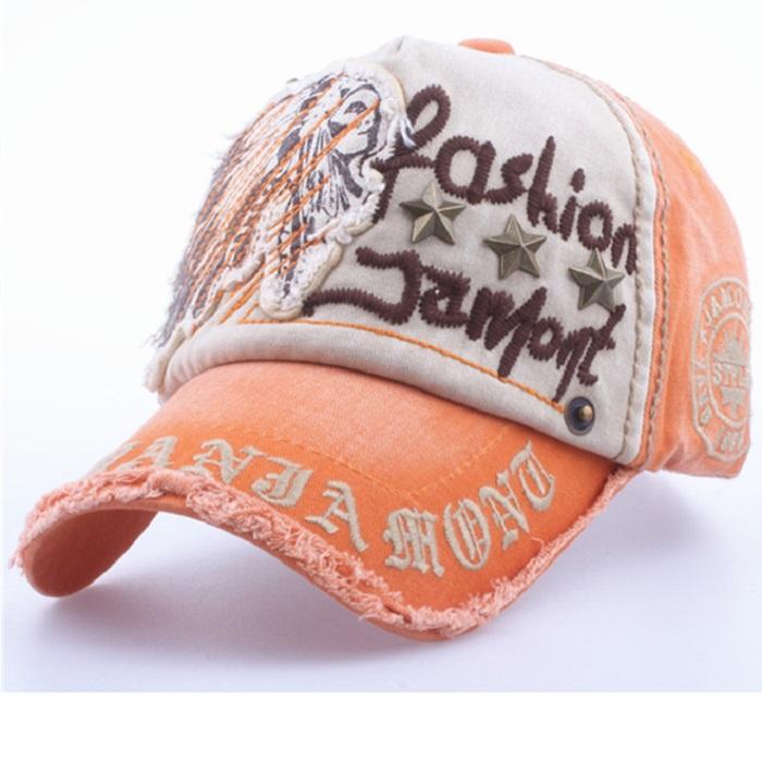 Women's Cotton Baseball Cap With Embroidery