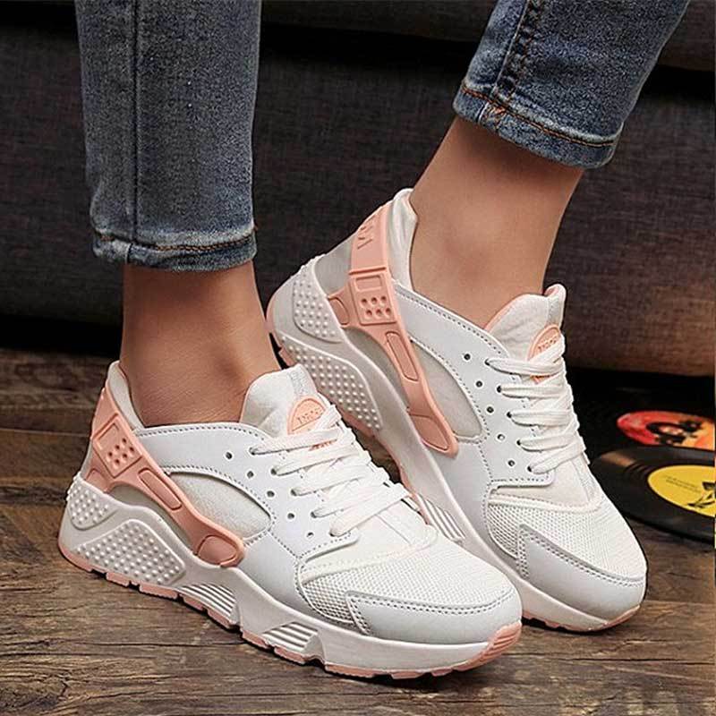 Fashion Vulcanize Shoes Trainers Women Air Mesh Sneakers