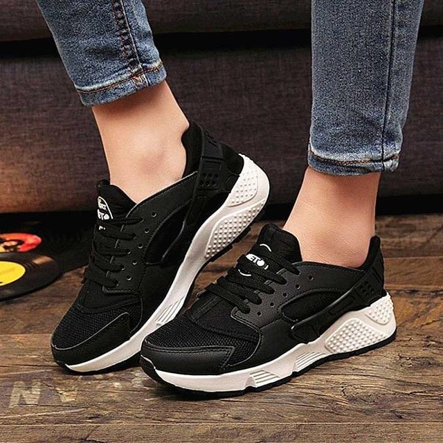 Fashion Vulcanize Shoes Trainers Women Air Mesh Sneakers