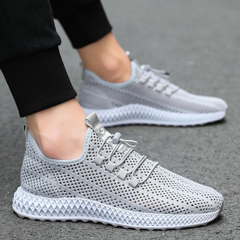 Hollowing Out Air Mesh Fashion Sneakers