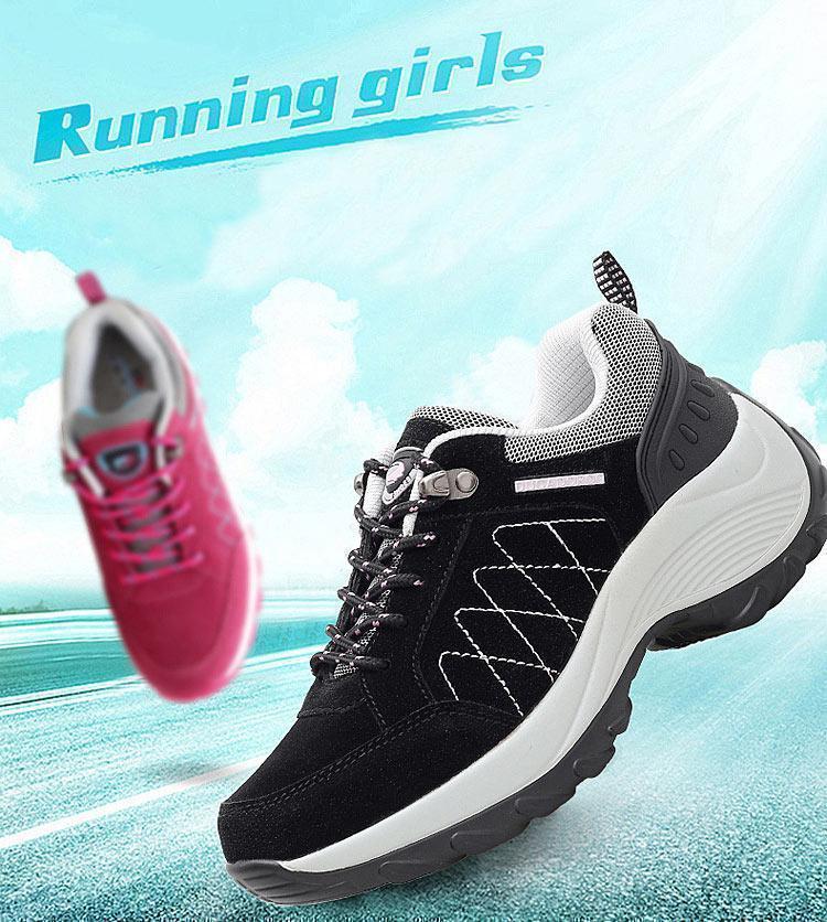 Hot Fashion Lace-up Shock-absorbing Non-slip Women Sneakers