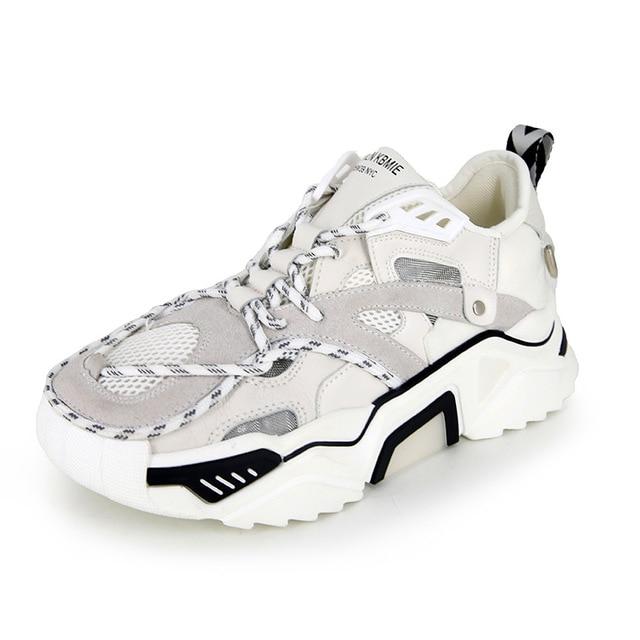 Women Fashion Dad Shoes Platform Chunky Sneakers