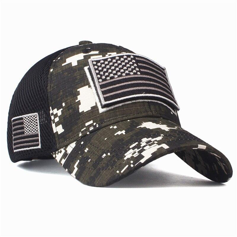Women's Baseball Cap With Camouflage Print