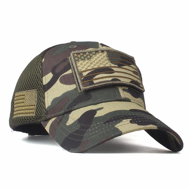 Women's Baseball Cap With Camouflage Print