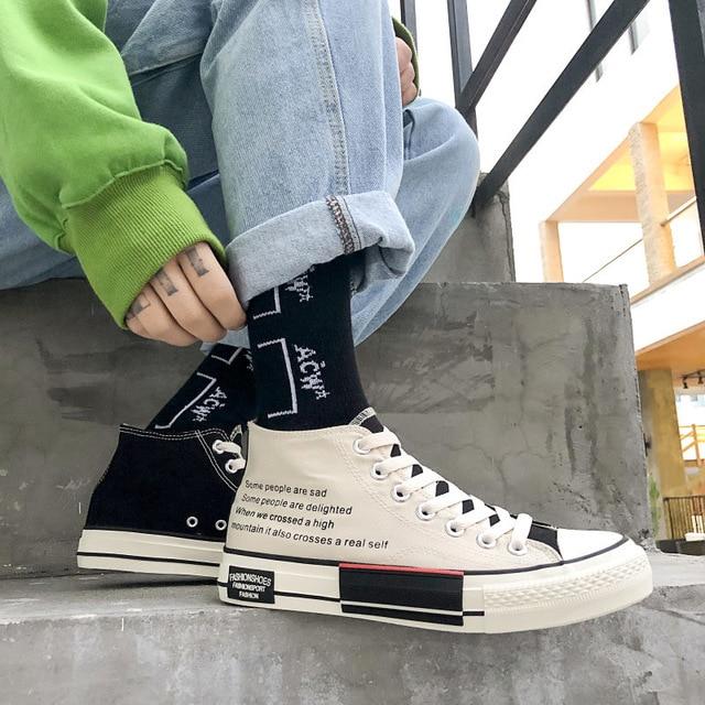 Women High Top Canvas Shoes